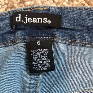 d. jeans Light Blue Denim Women's Jeans